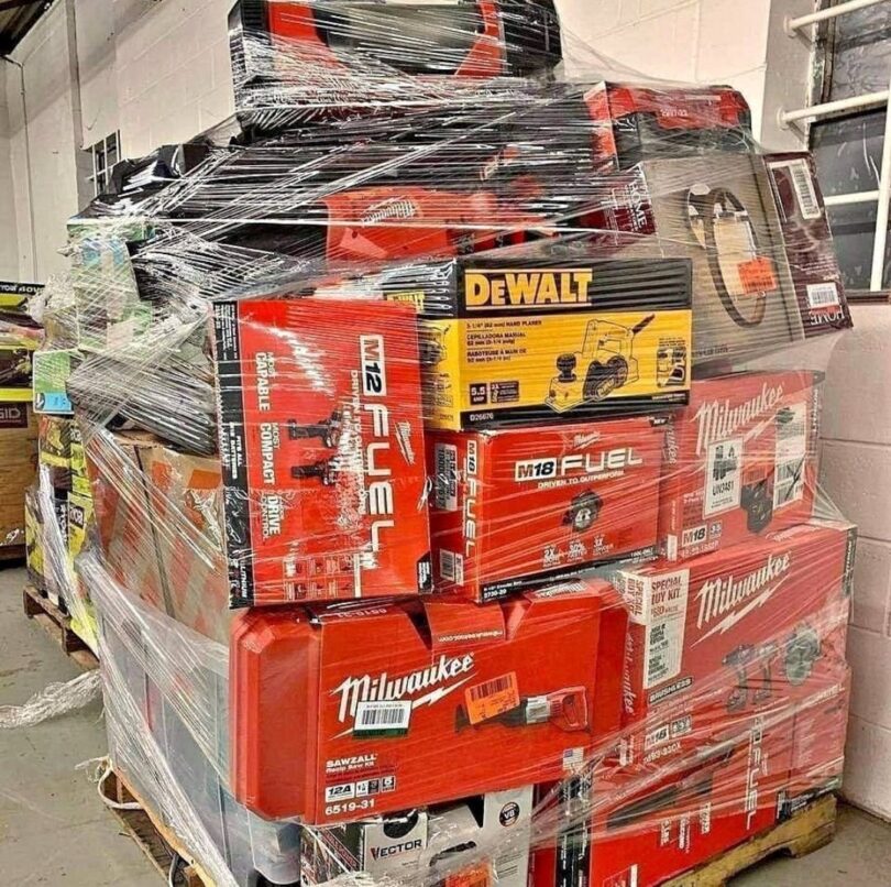 Mixed Power Tool Liquidation Pallets